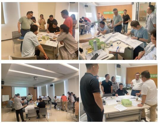 清晖项目管理企业培训现场